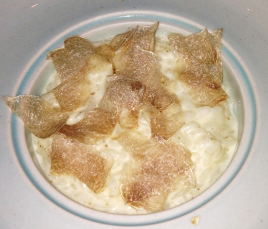 risoto white truffle